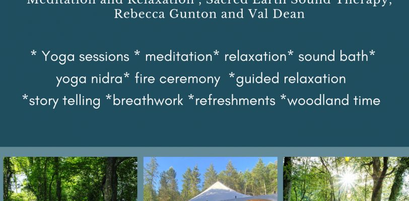 Woodland Yoga and Relaxation Retreat days For 2026
